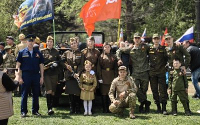 Память сердца: как «Морская Гвардия России» встретила День Победы в Партизанске и Владивостоке